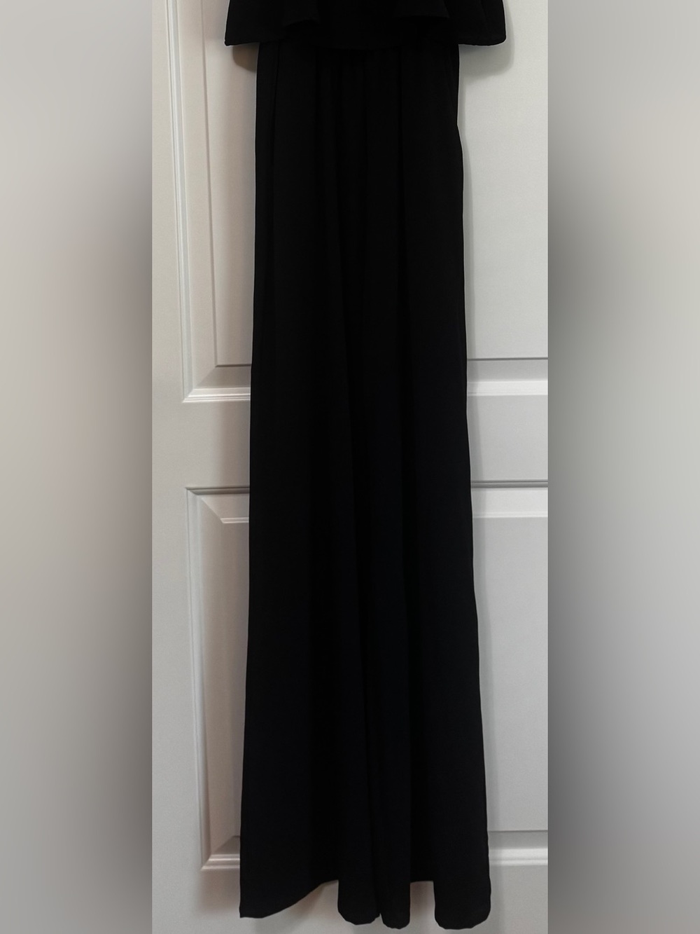 The Impeccable Pig Black Halter Wide Leg Jumpsuit Medium NWT - Picture 5 of 10